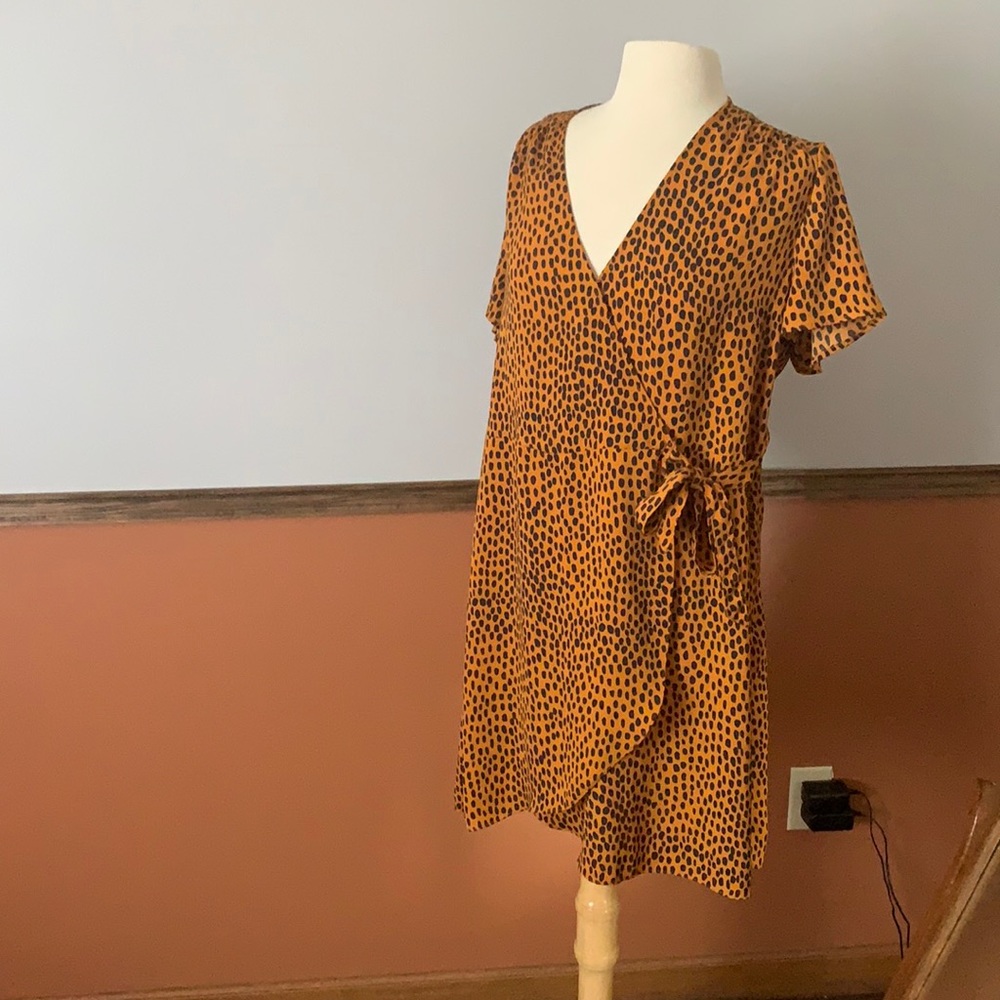 Jcrew wrap dress